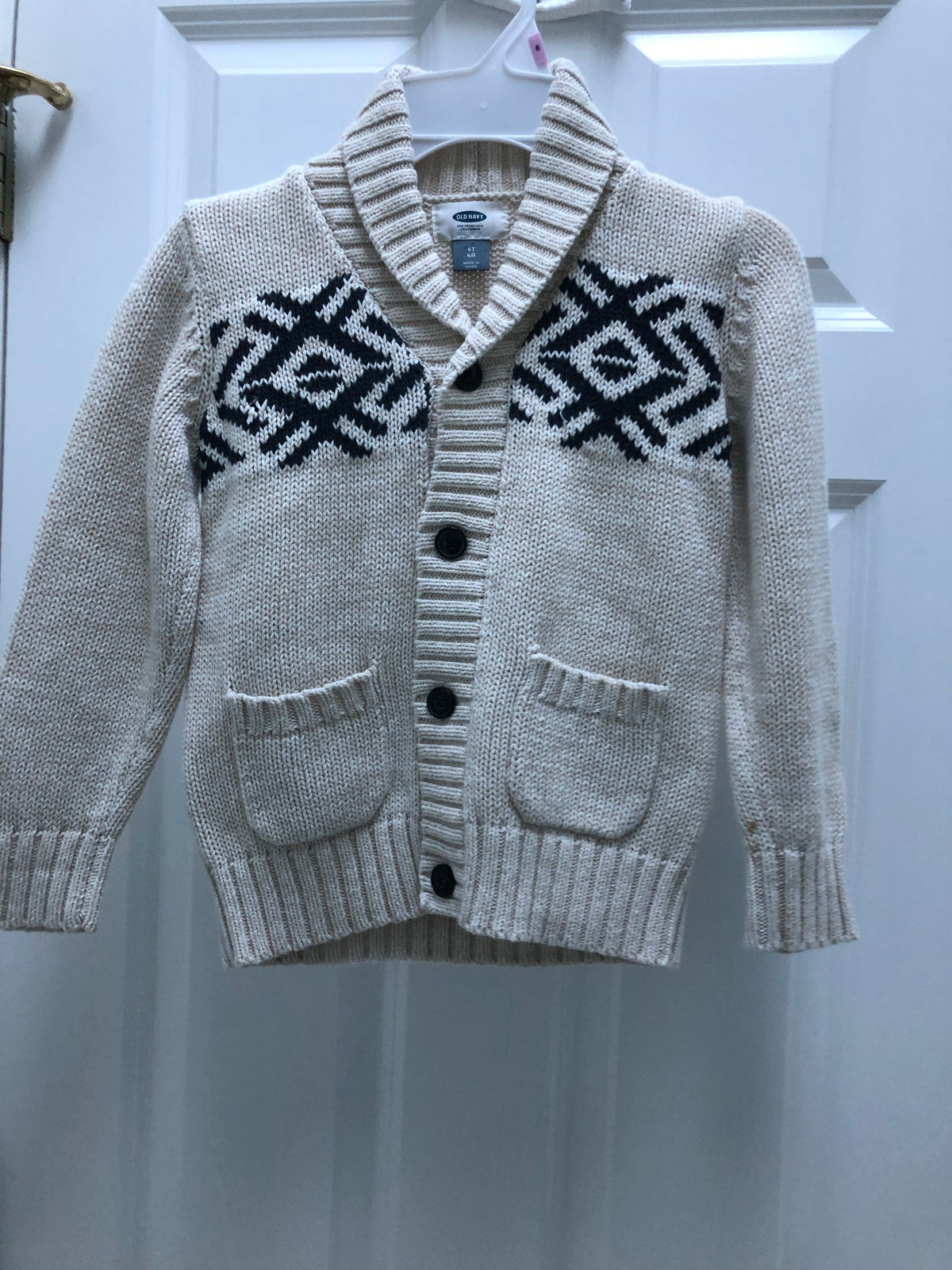 Old navy dress sweater W/buttons. - size Toddler - 4T