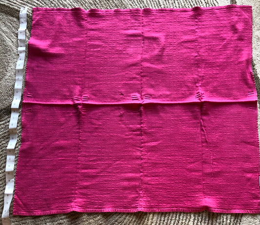 Bamboo baby blanket Hot pink. Made in EU