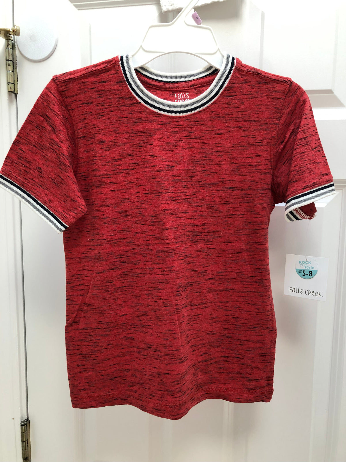 New red t-shirt - size Youth - 5 (XS)
