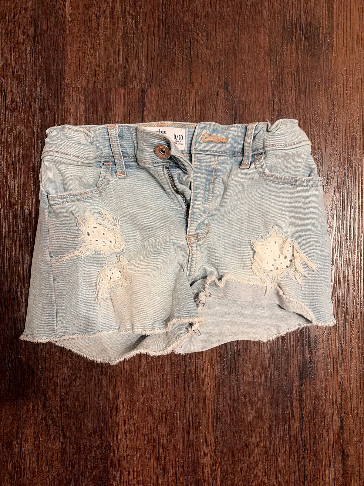 Abercrombie shorts Blue jeans - size Youth - 8 (M)