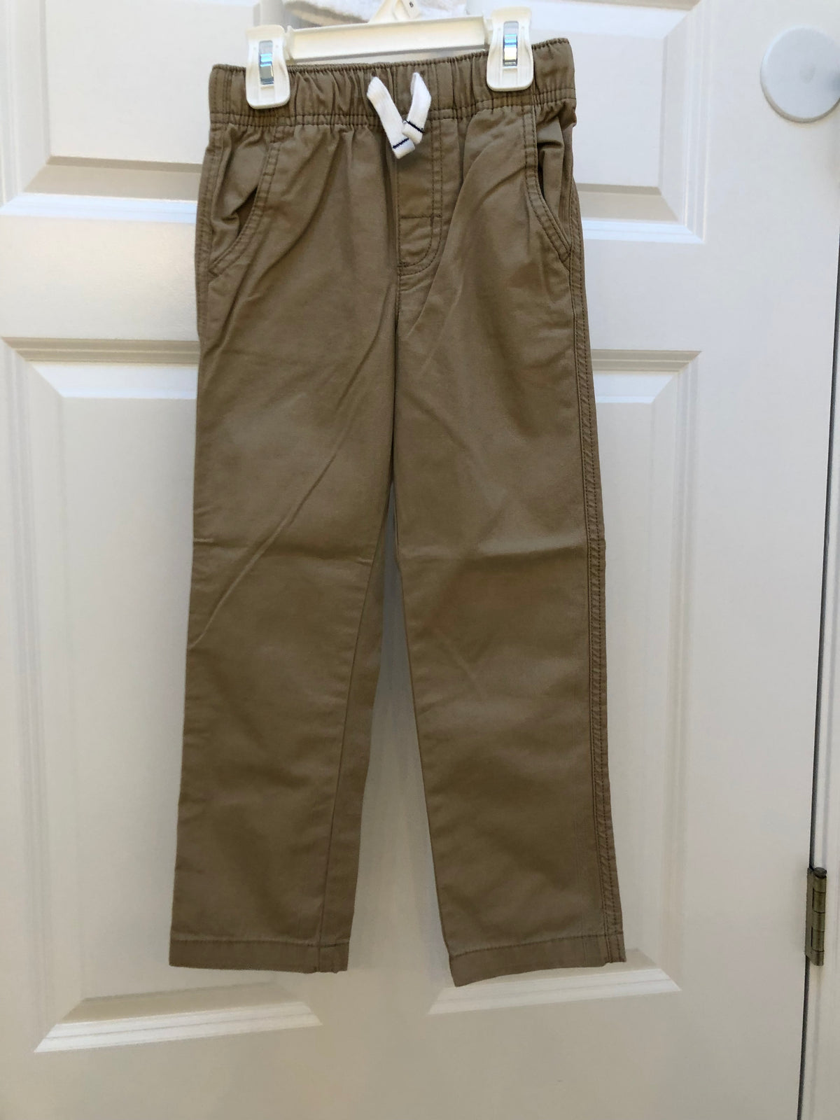 New dress pants Carters. Khaki - size Youth - 5 (XS)