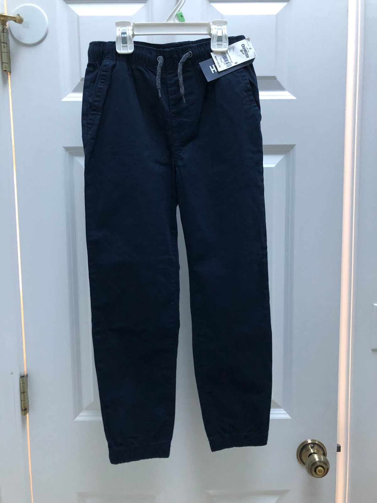 New Osh kosh pants Joggers Navy blue - size Youth - 8 (M)