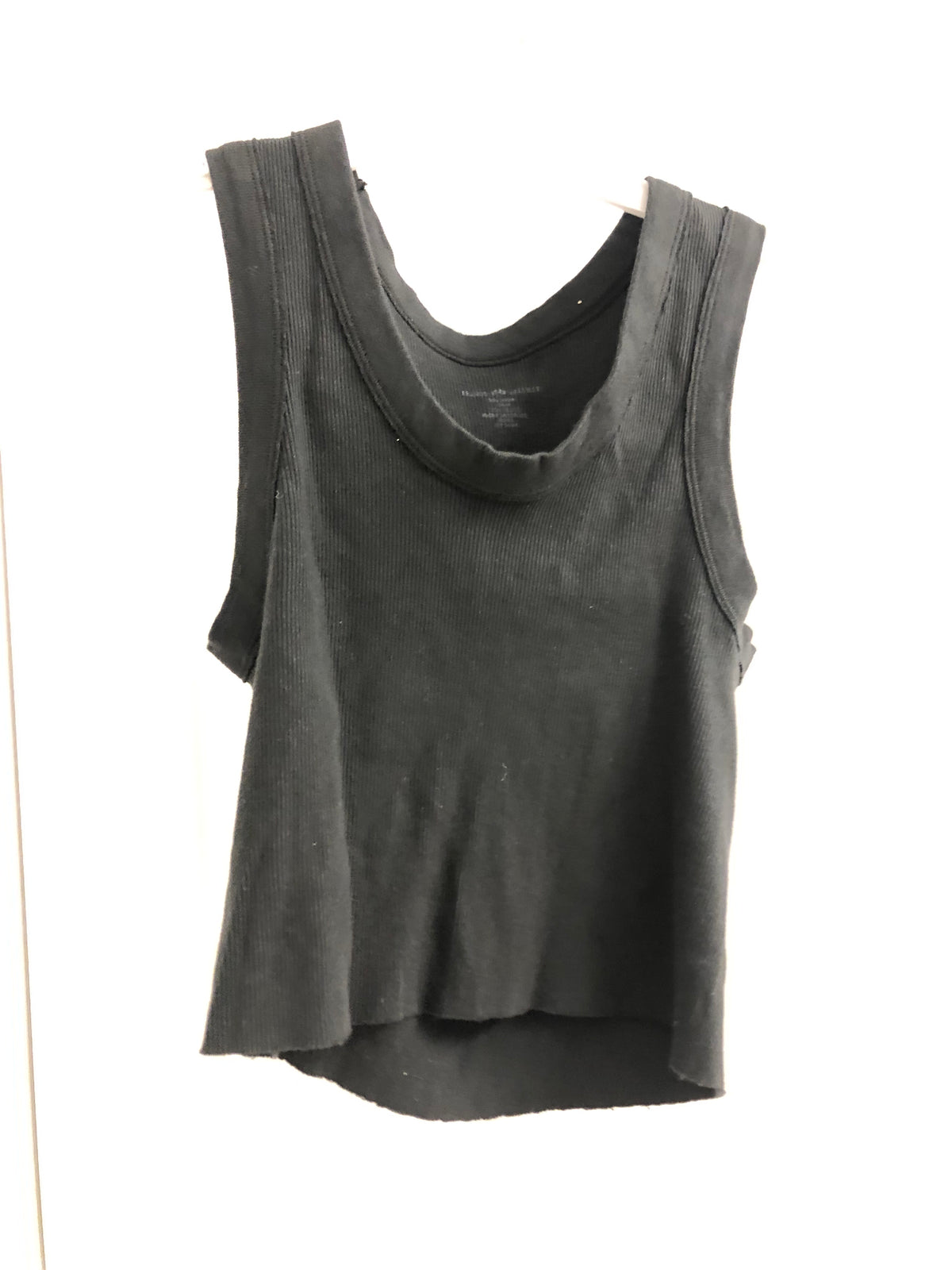 Brandy Melville tank Cropped black top - size Women - S (4/6)