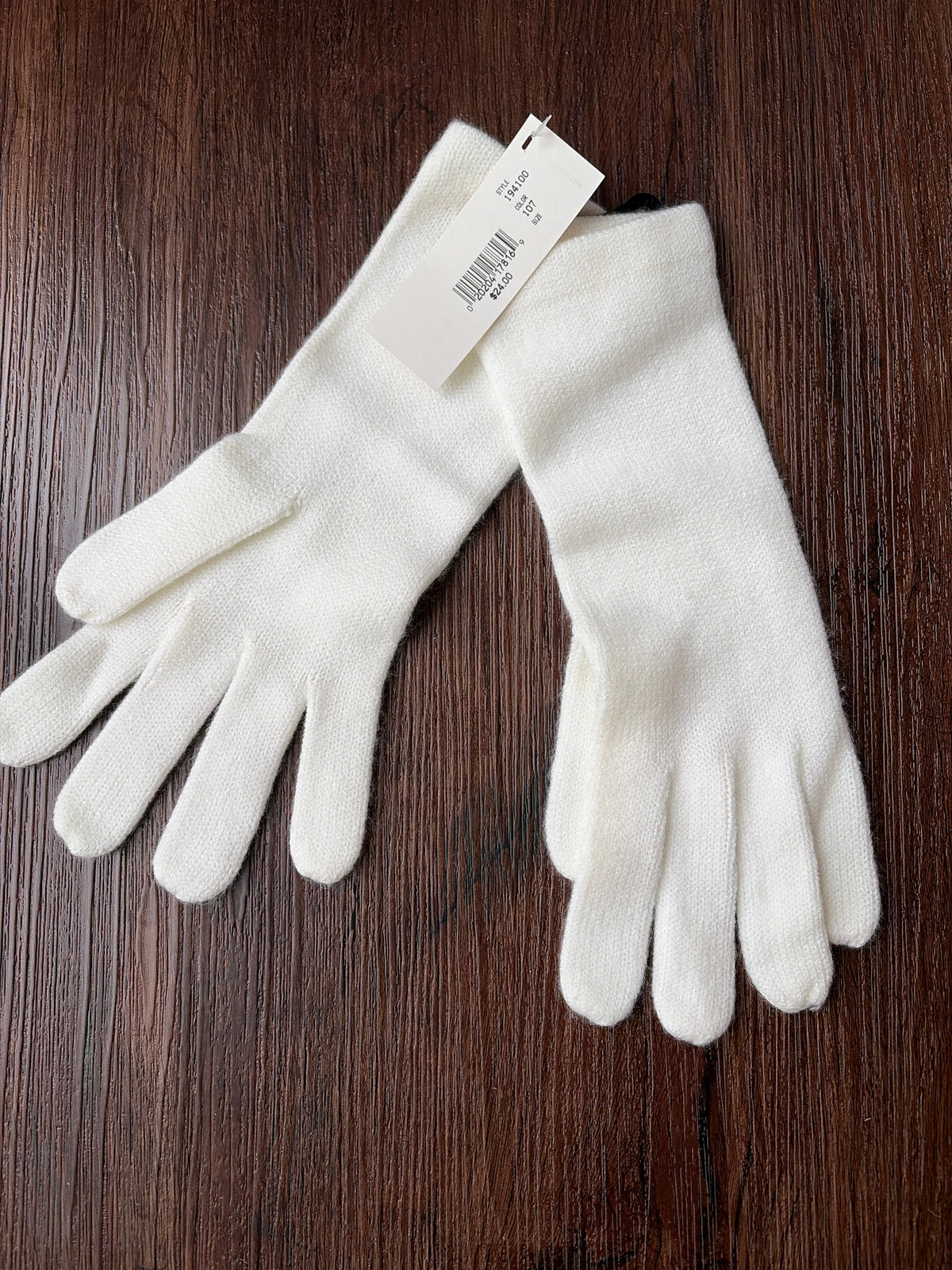 New white gloves Women adult size petite