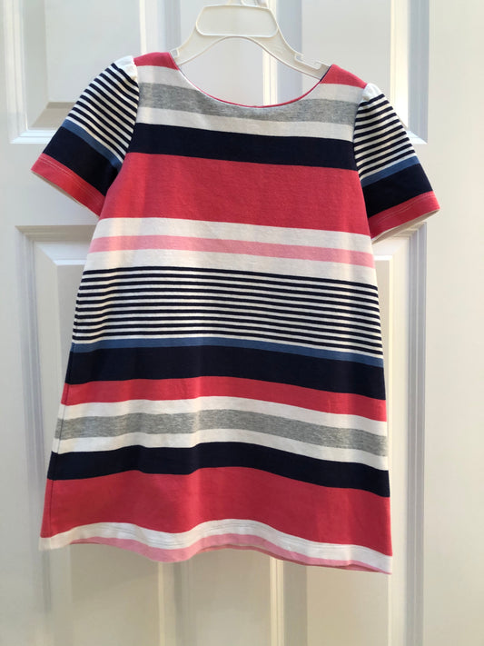 Gymboree striped dress Pink and blue. It's fav - size Toddler - 4T