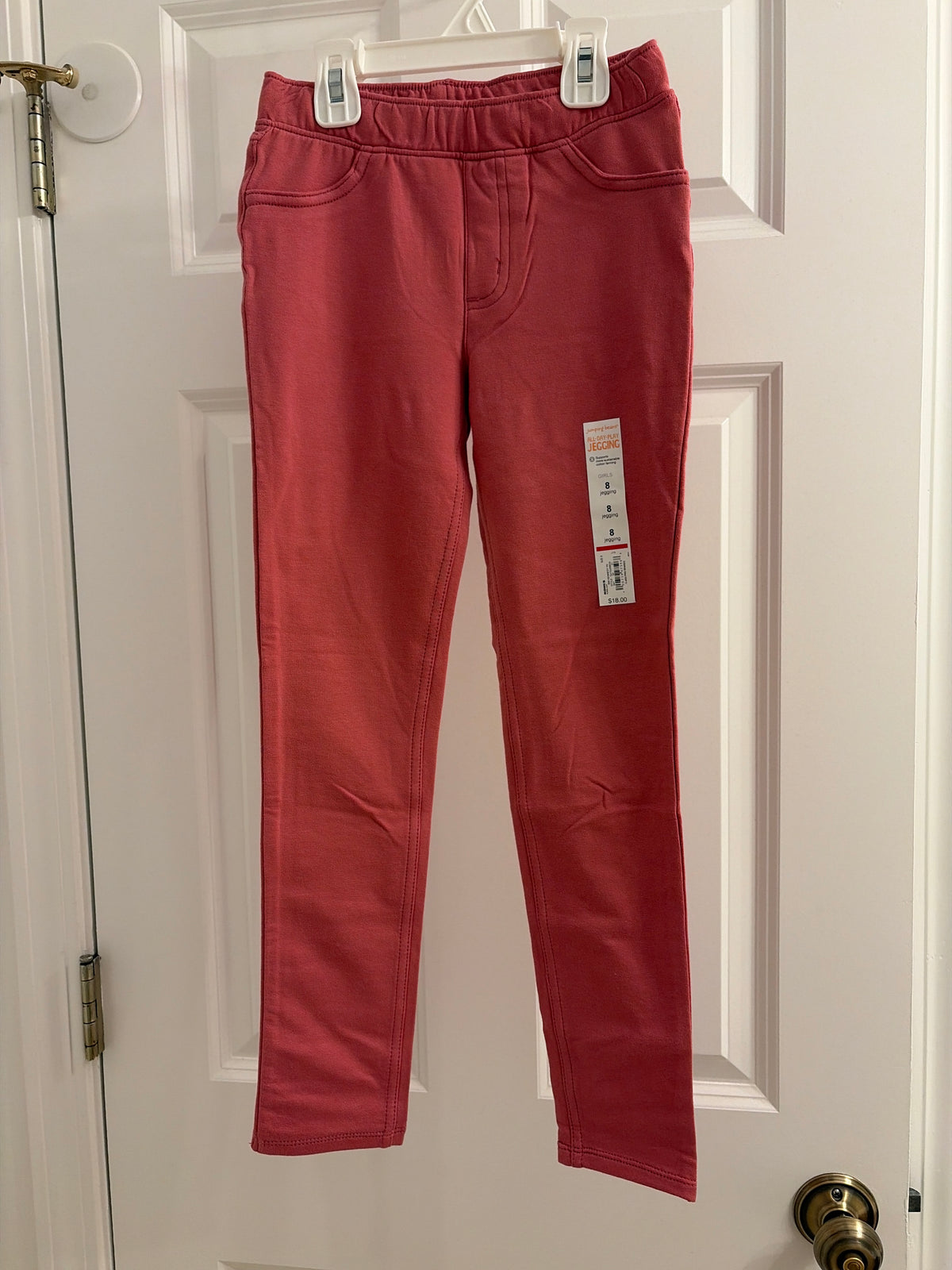 New plum leggings Cotton - size Youth - 8 (M)