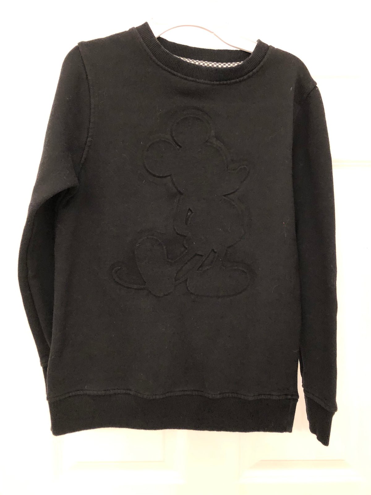 Black Disney sweatshirt Mickie - size Youth - 8 (M)