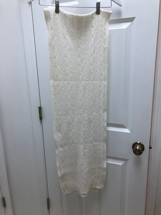 White scarf