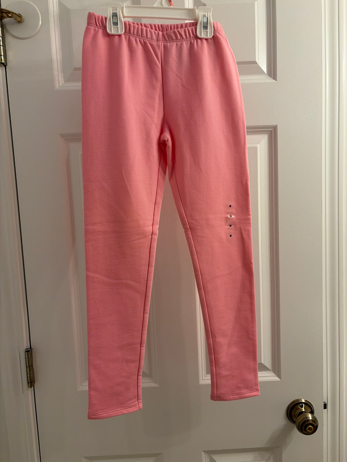 New fleece leggings Pink - size Youth - 7 (S)