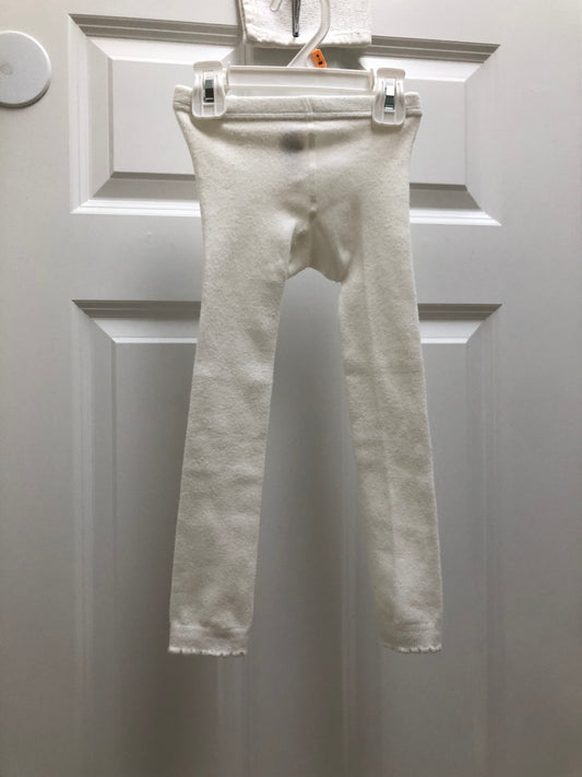 White leggings - size Toddler - 4T