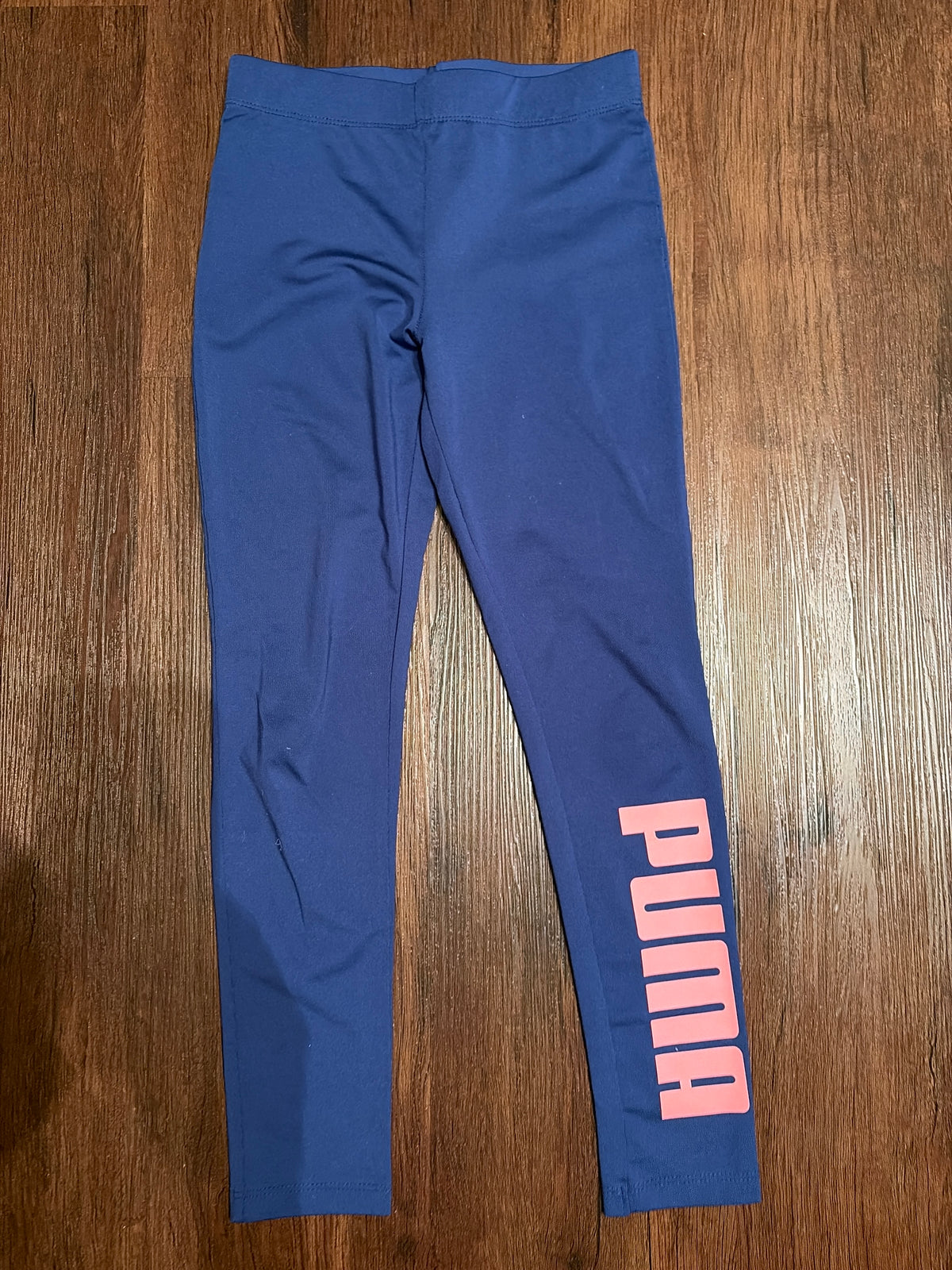 Puma blue leggings - size Youth - 7 (S)