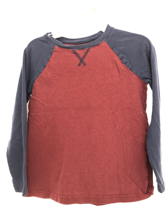 Burg Long sleeve tee 100% cottonn - size Youth - 6 (S)