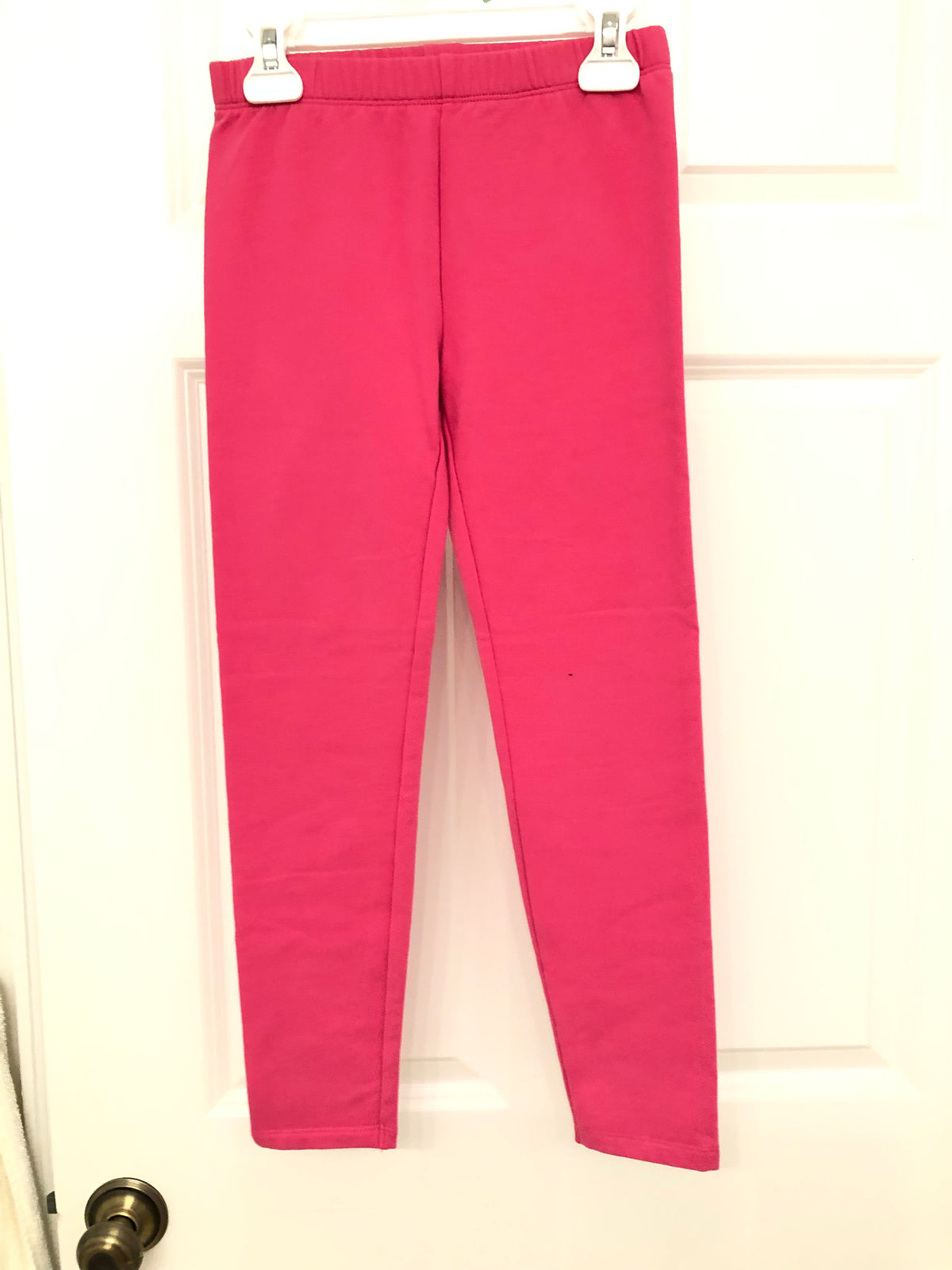New fleece sweatpants Pink leggings - size Youth - 8 (M)