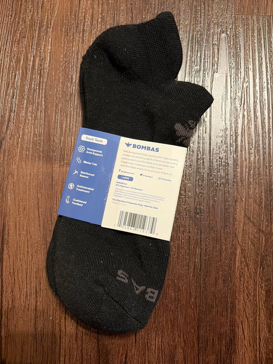 New black socks - size Women - L (12/14)