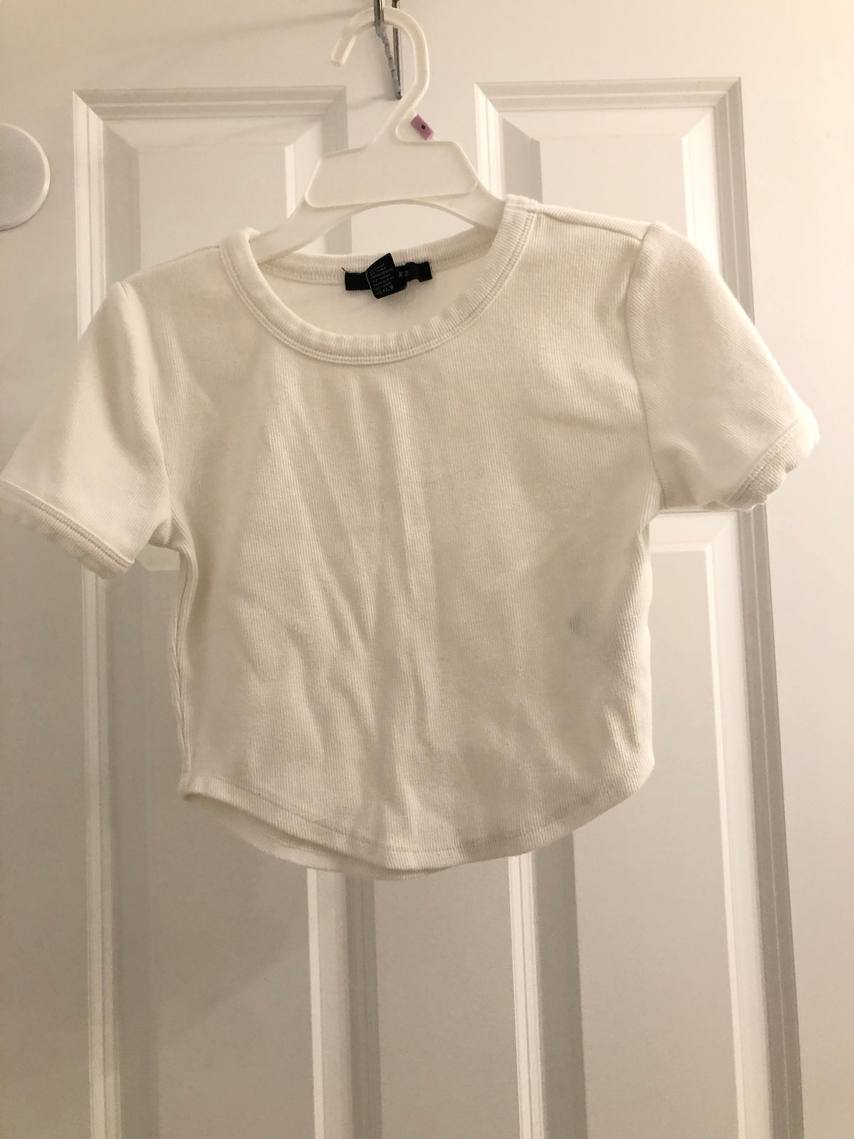 Forever 21 top Cropped t-shirt - size Junior - XS (0/1)