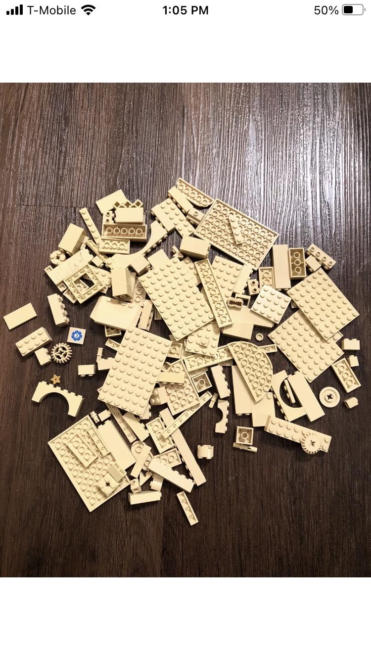 LEGO beige pieces lot