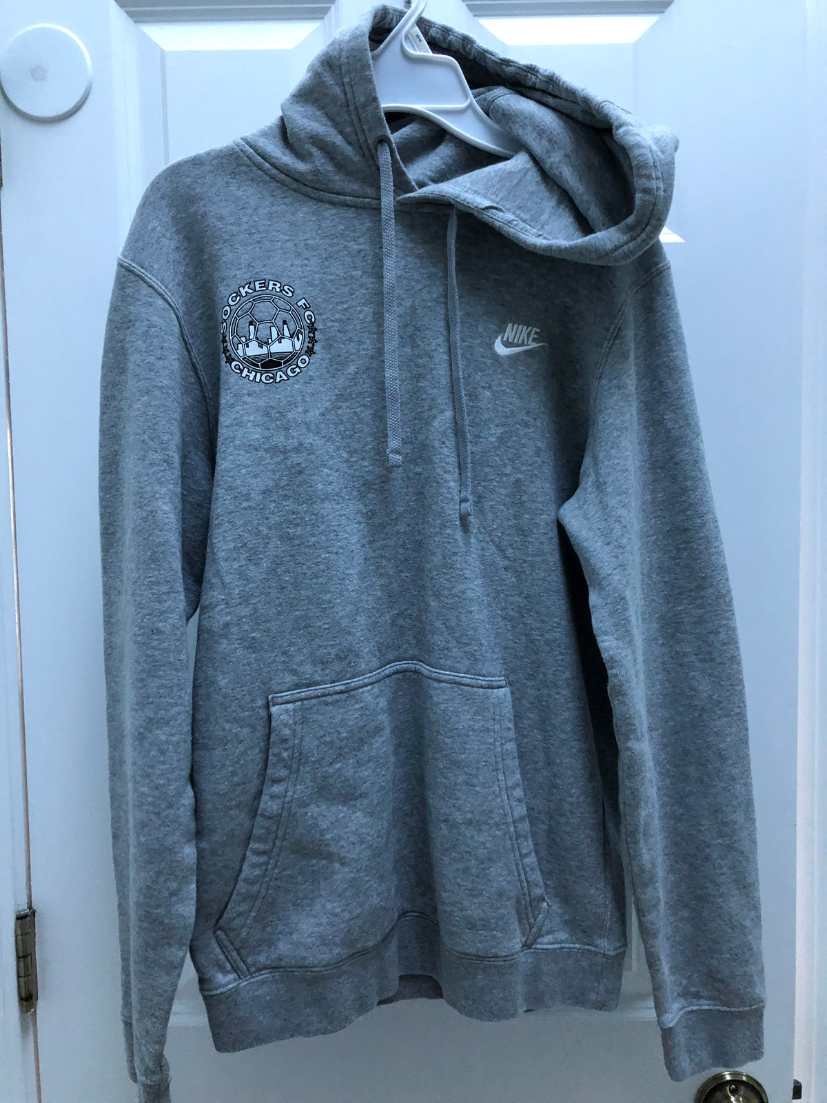 Nike grey hoodie Warm sweatshirt - size Women - S (4/6)