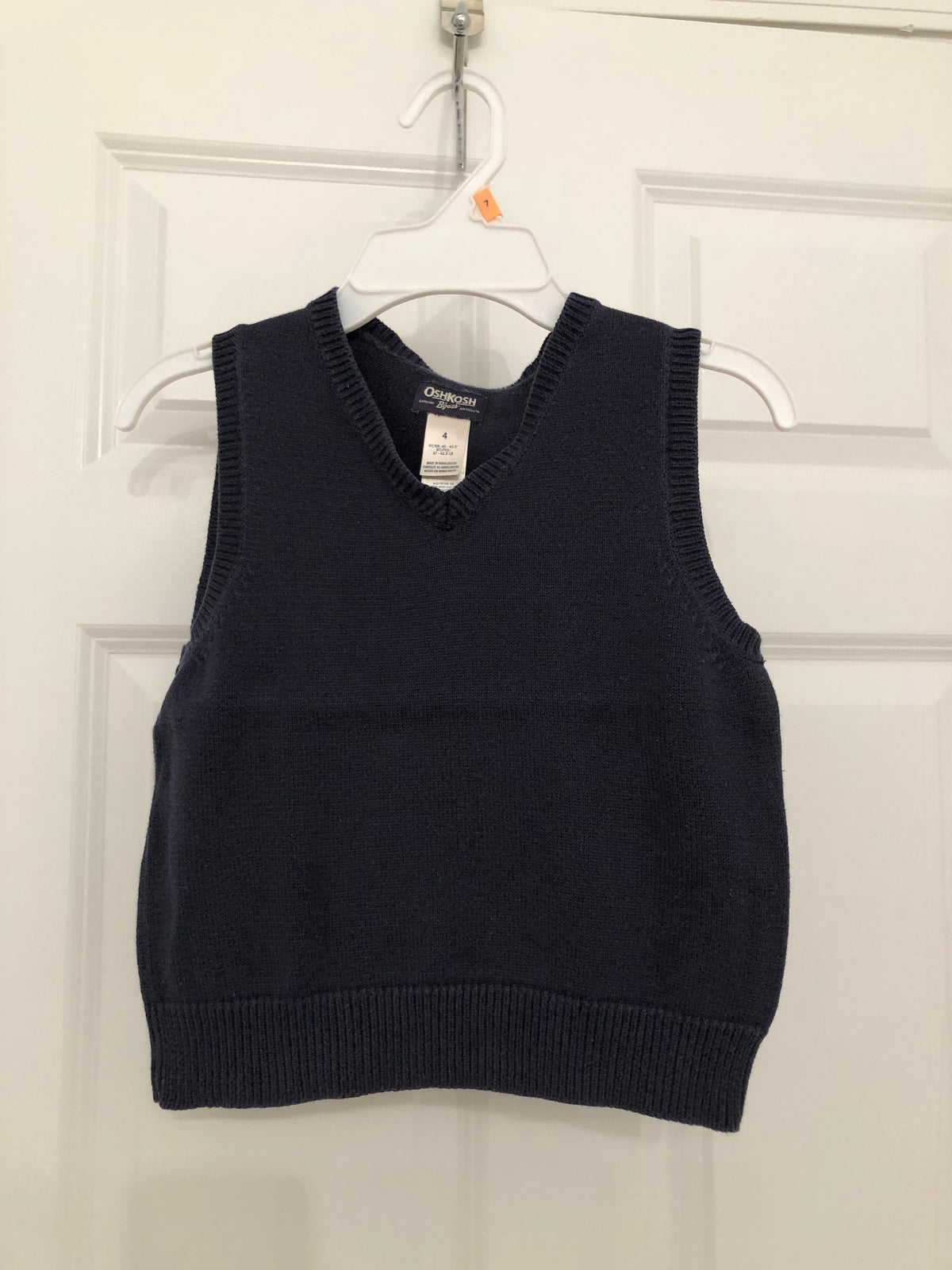 Oshkosh navy blue vest - size Toddler - 4T