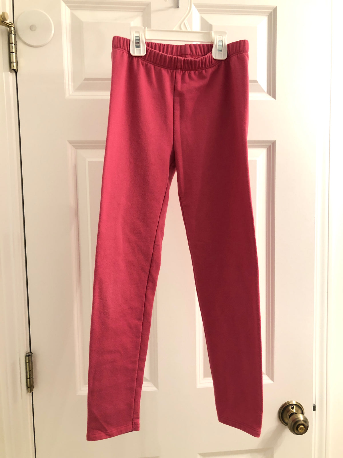 Pink sweatpants Fleece. Warm - size Youth - 10 (L)