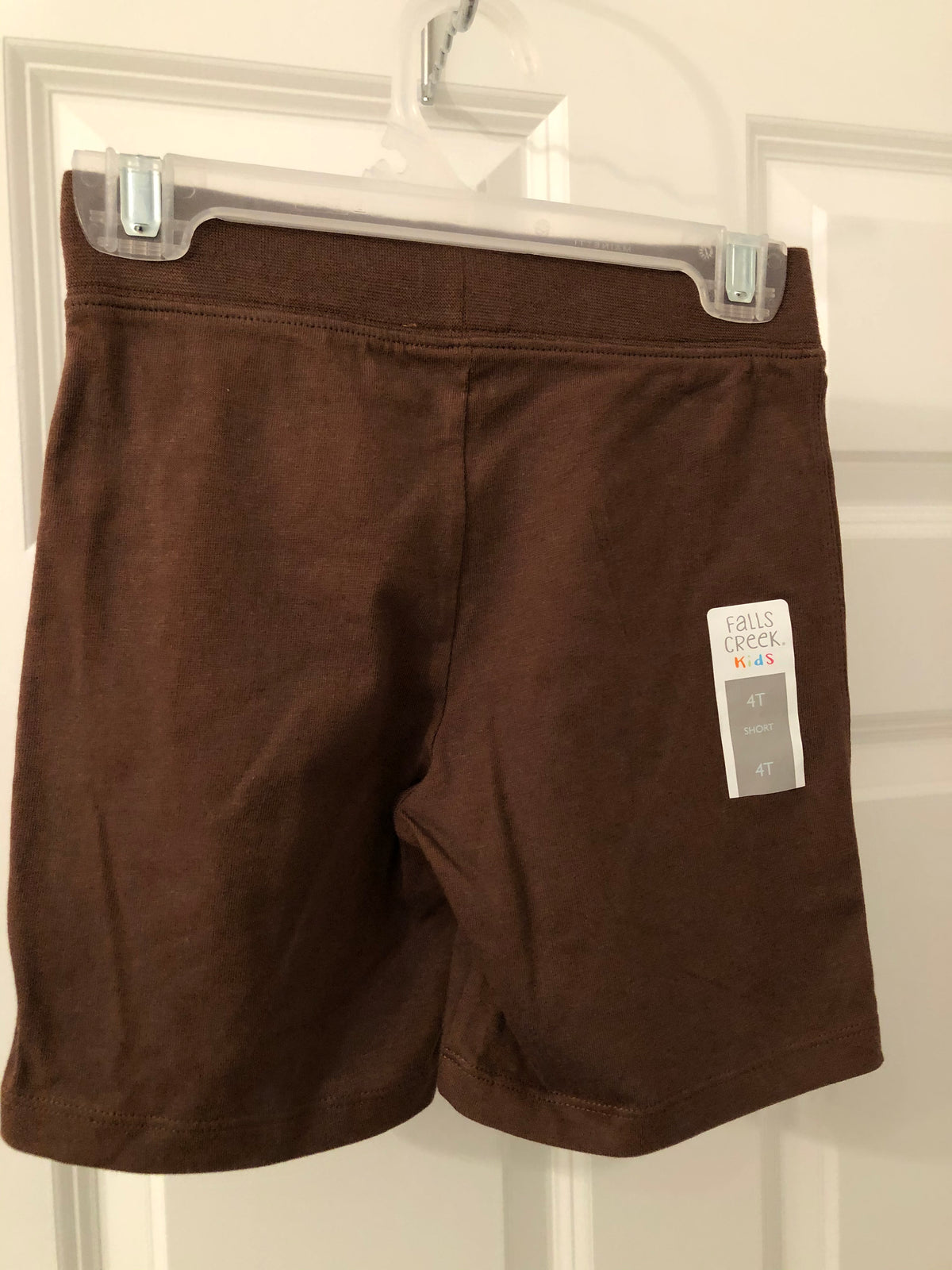 New brown shorts 100% cotton - size Toddler - 3T