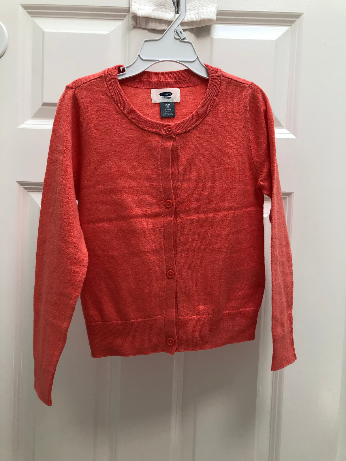 Peach jackets W buttons. Hardly worn - size Youth - 5 (XS)