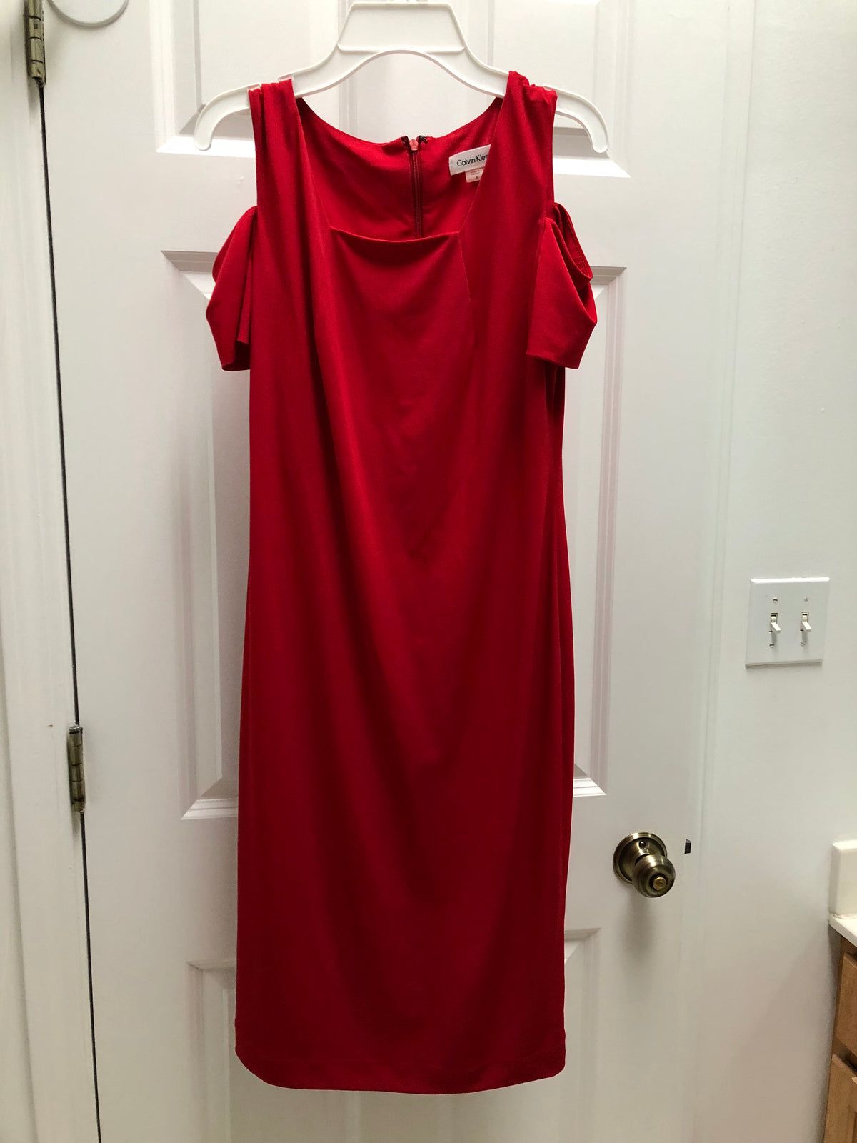 Calvin Klein red dress - size Women - S (4/6)