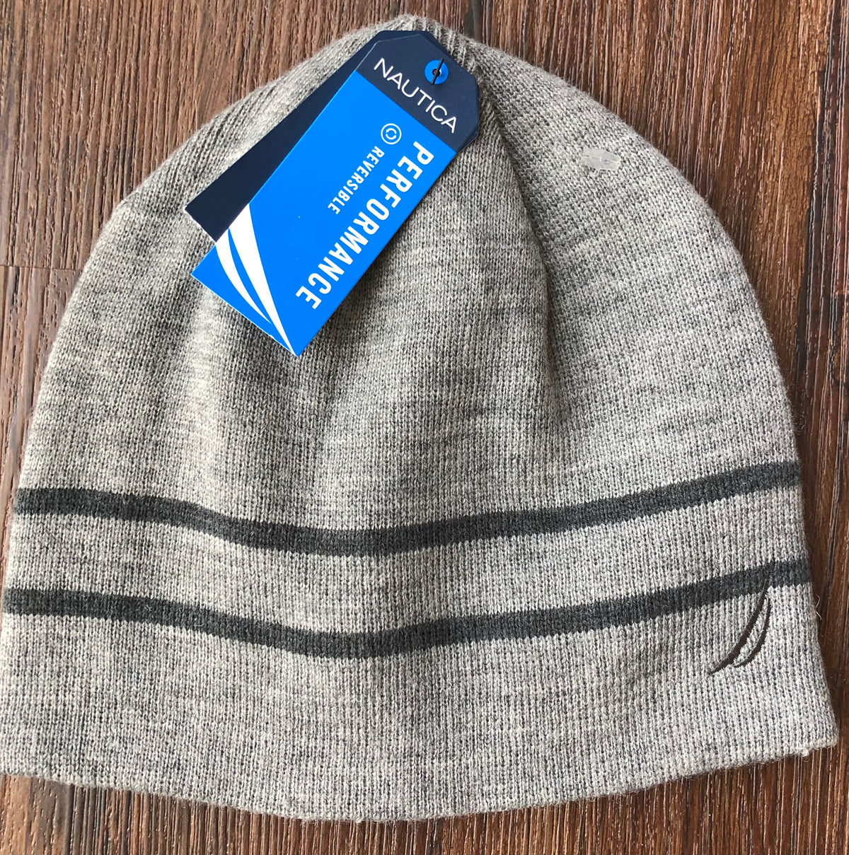 New nautica gray hat - size Youth - 6 (S)
