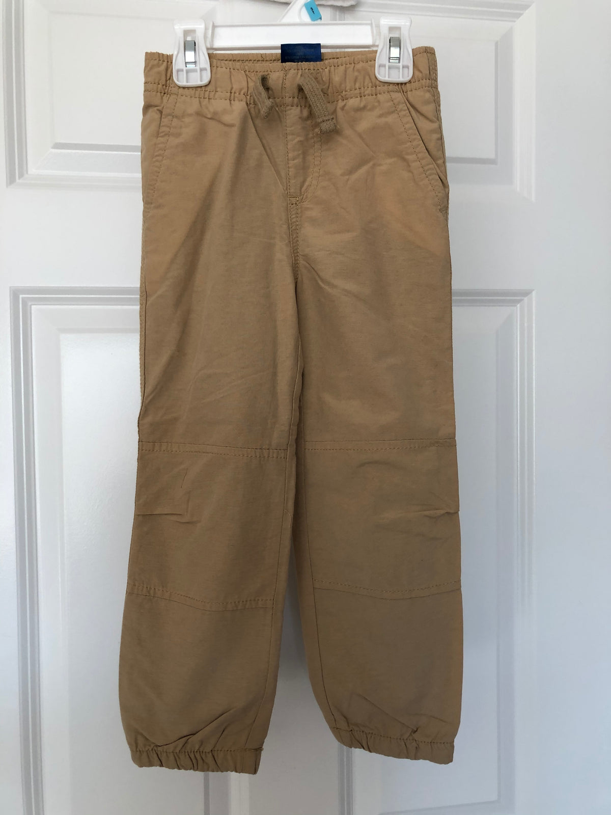 New khaki pants Double sided- gray insid - size Toddler - 4T
