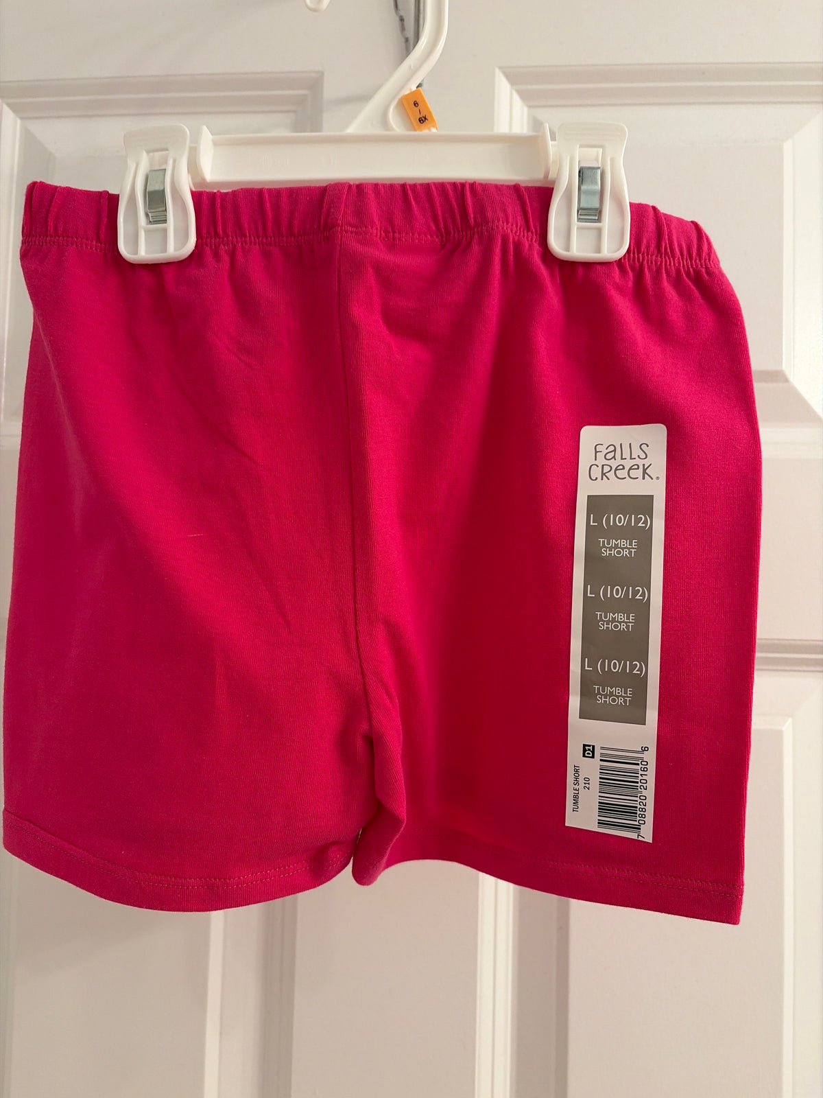 New Bermuda shorts Hot pink. Cotton. - size Youth - 10 (L)