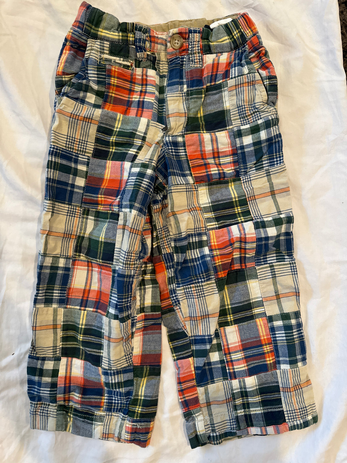 Baby Gap Pants Plaid print - size Toddler - 3T