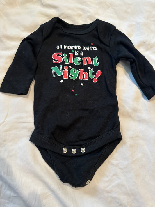 Onesie long sleeve - size Month - Newborn