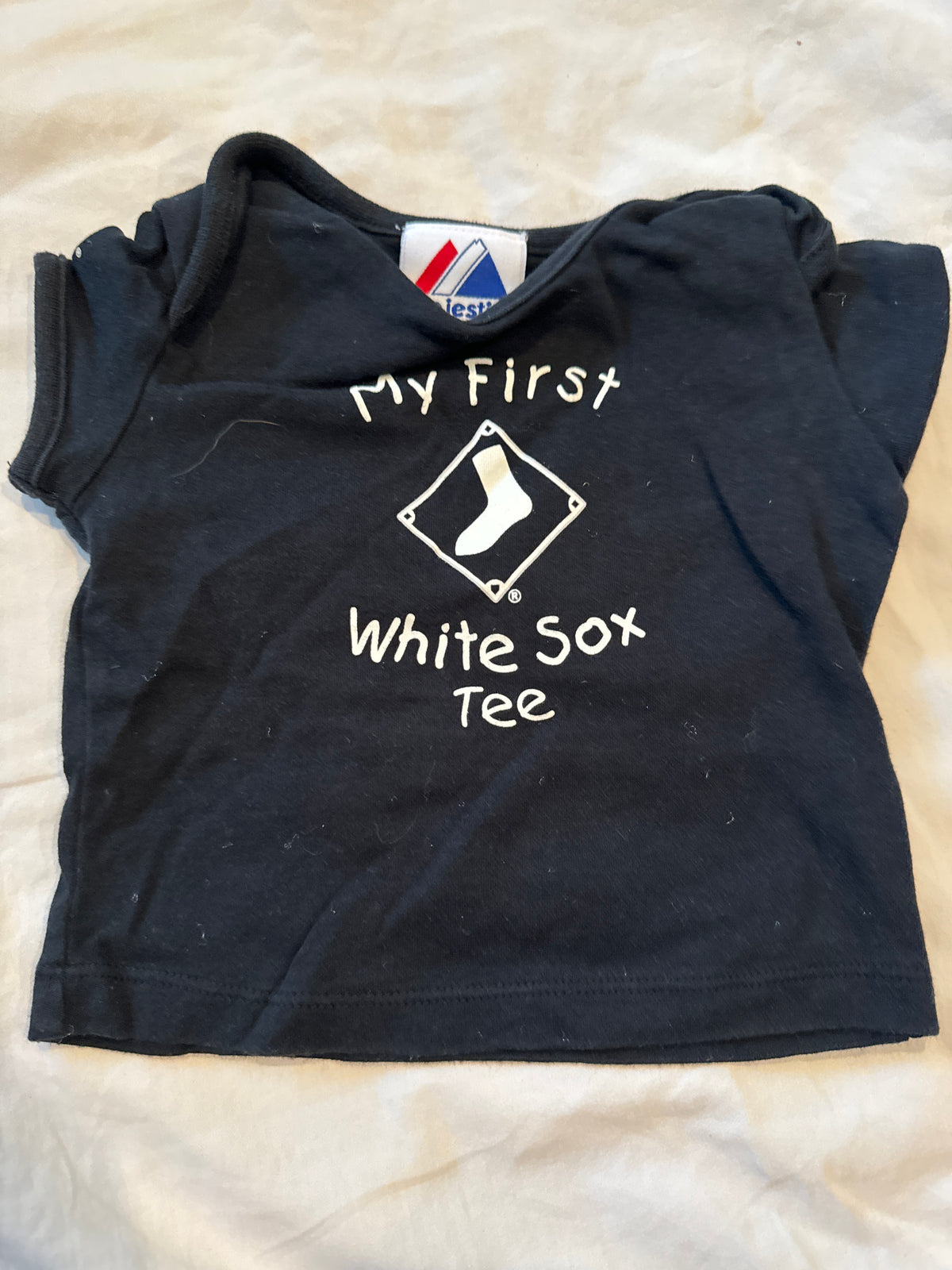 Majestic brand White Sox Tshirt - size Month - 3-6 / 6M
