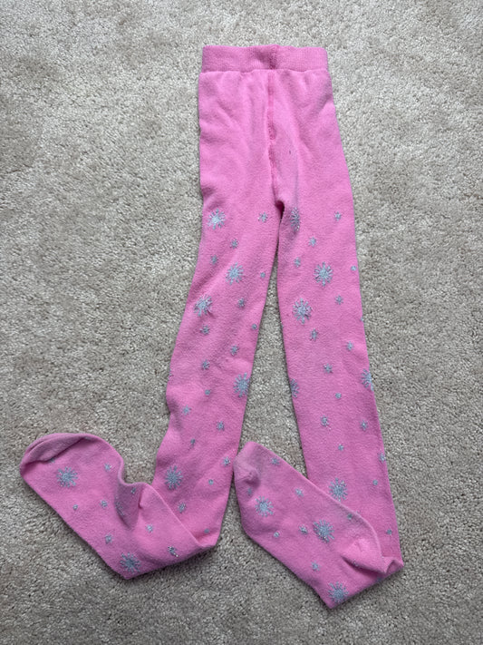 Gymboree pink tights Sz 5-7 - size Youth - 5 (XS)