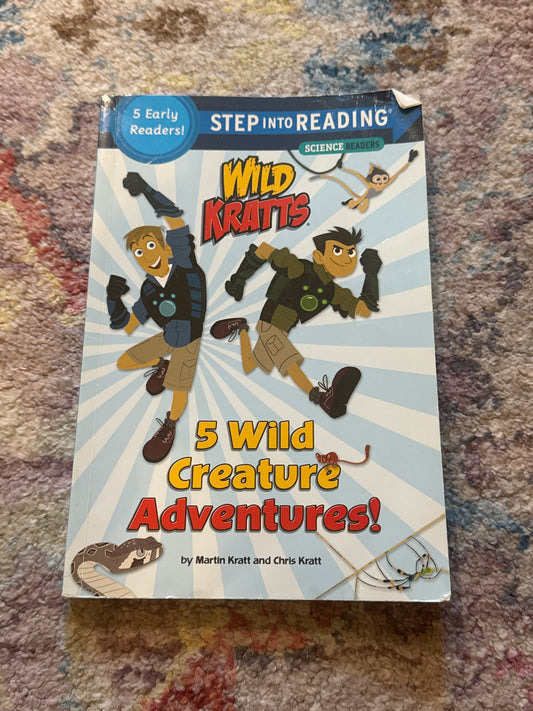 Wild Kratts level 2 - 5 books in one