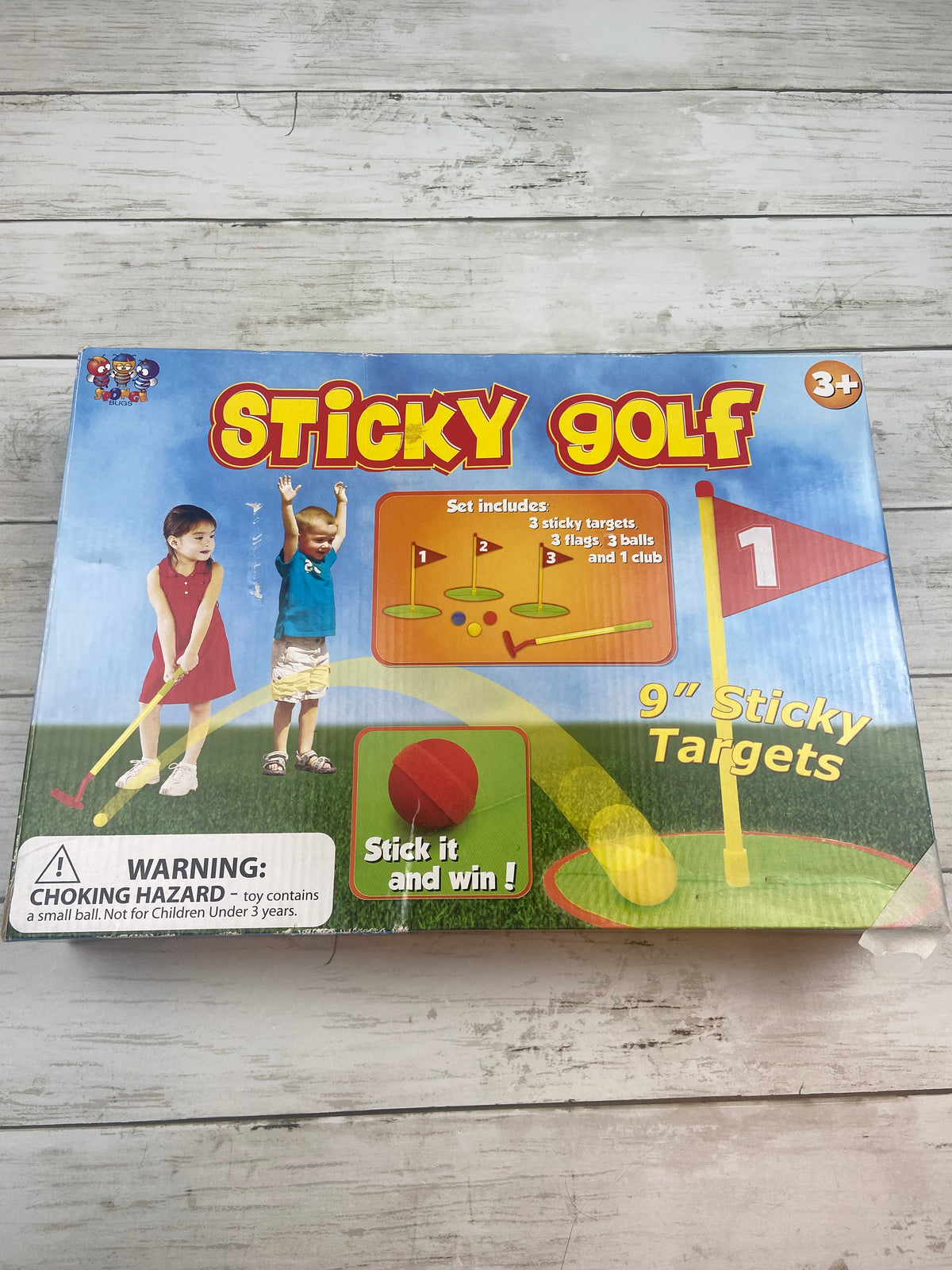 Sticky Golf - missing one ball Seller request to remove