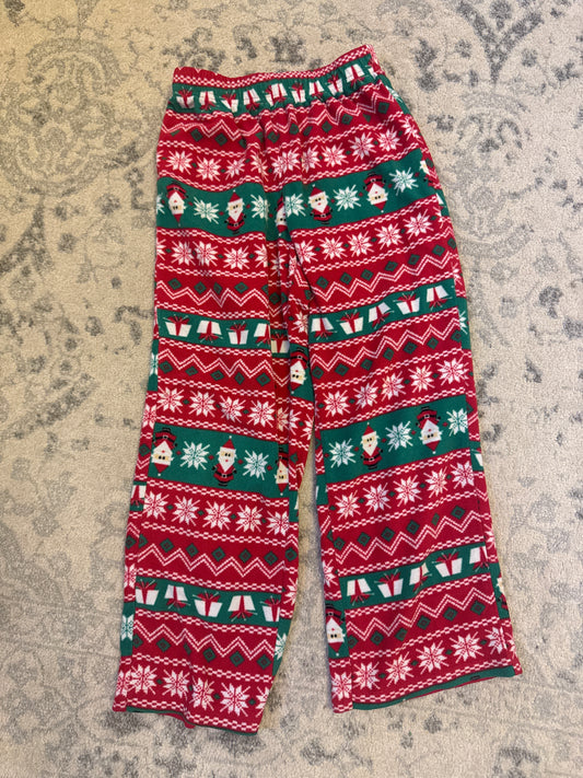 Holiday pj bottoms - size Youth - 8 (M)