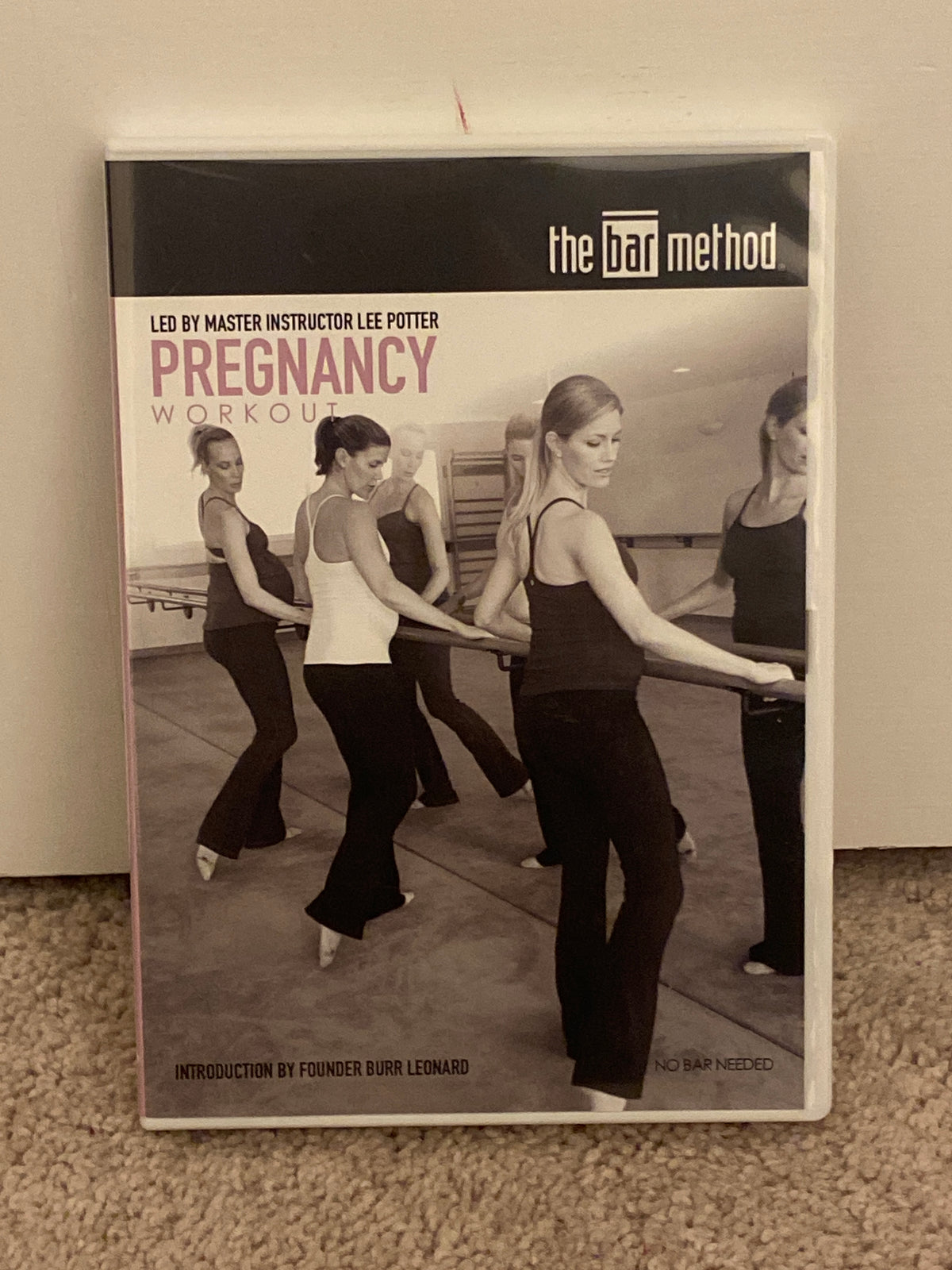 The Bar Method DVD- pregnancy workout