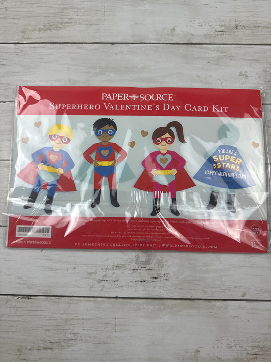 Valentine's Day card kit - 2 used