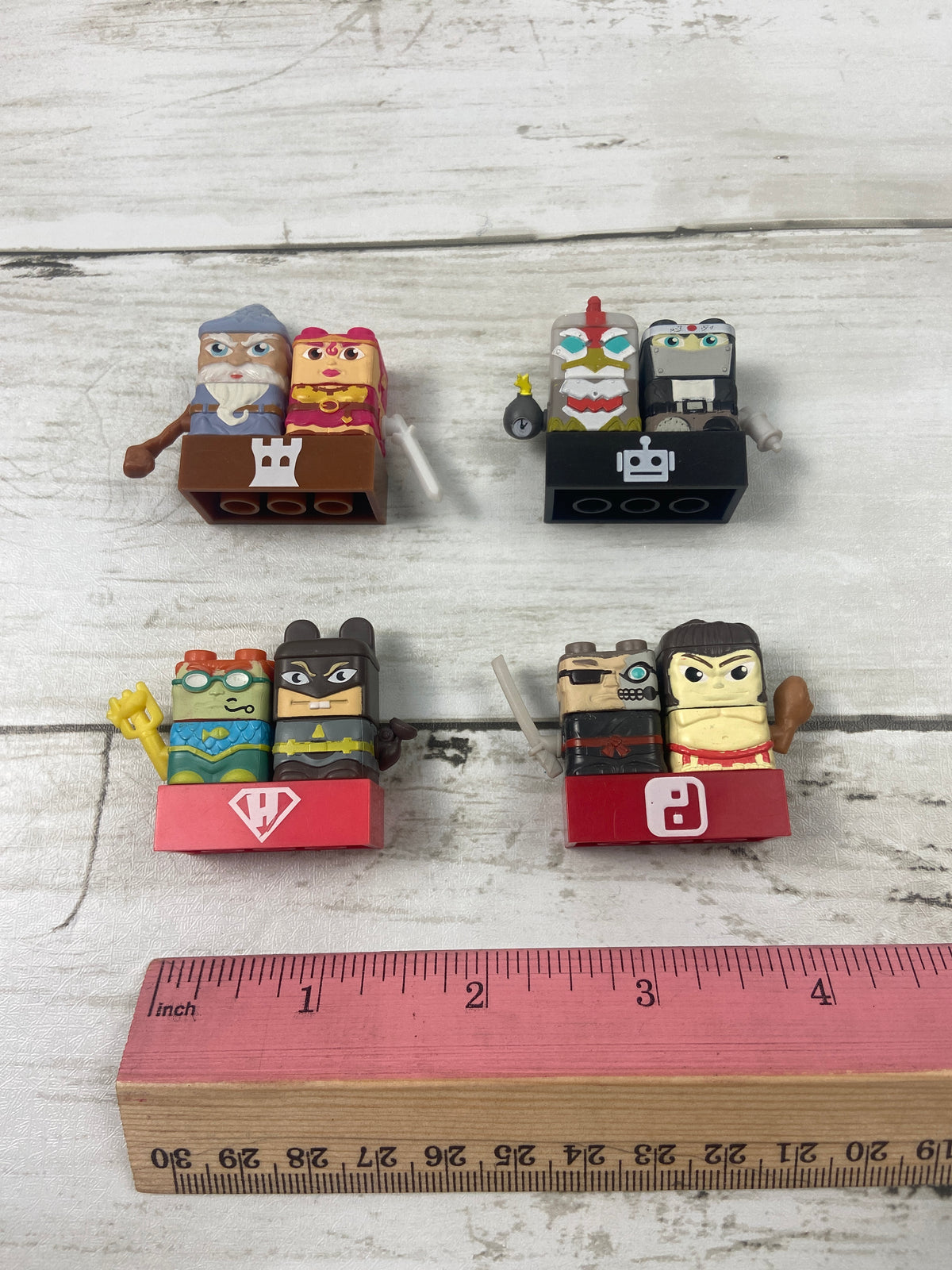 Sick bricks characters - 4 sets / 8 characters - Seller request to remove