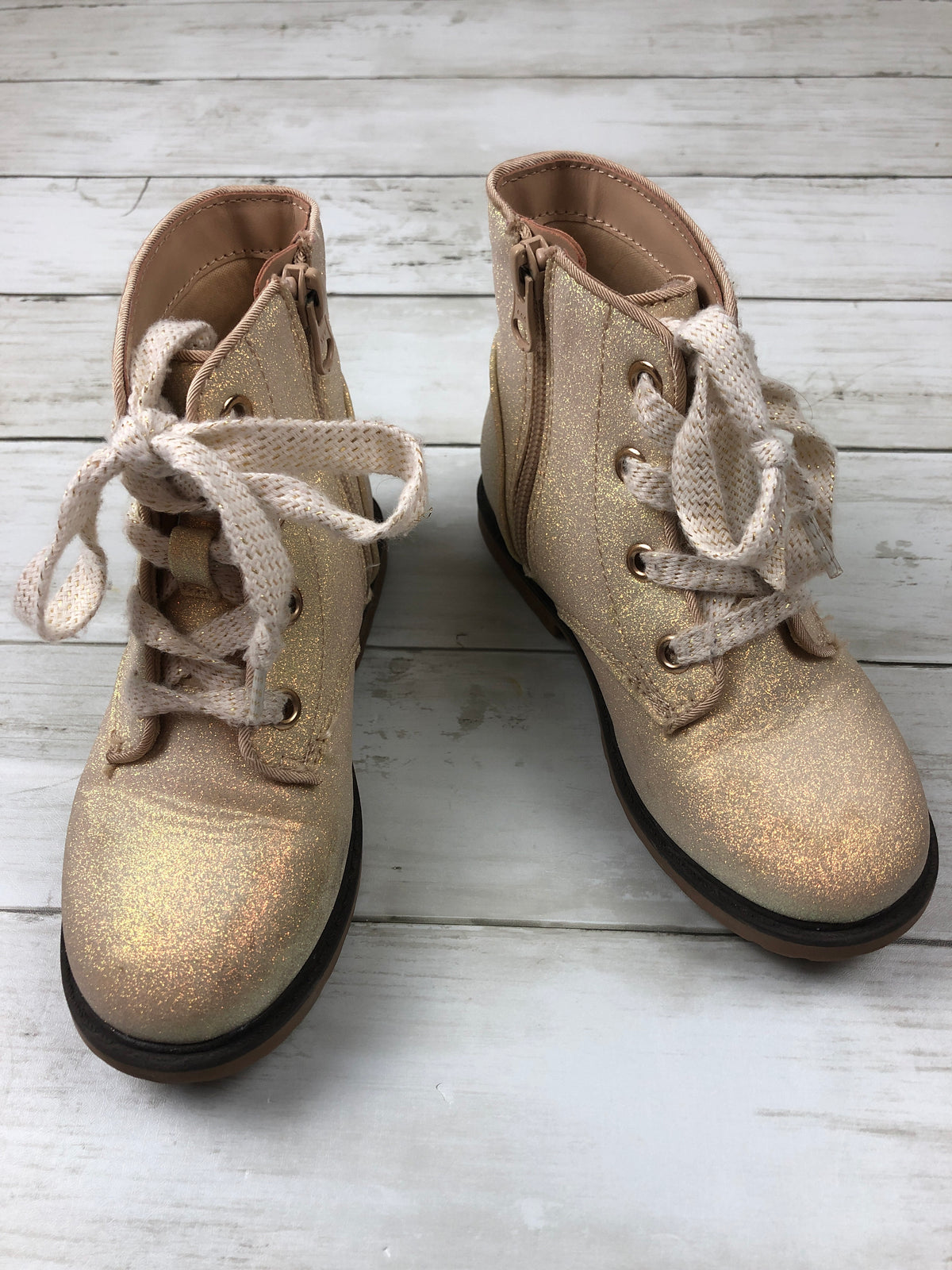 Cat & Jack glitter boots - Size 11