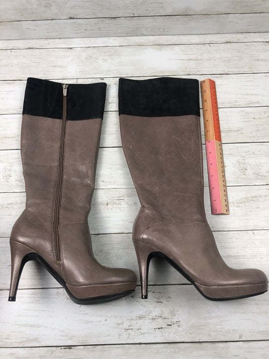 Marc Fisher high heels - black and taupe. VGUC - size Shoes - Adult 6
