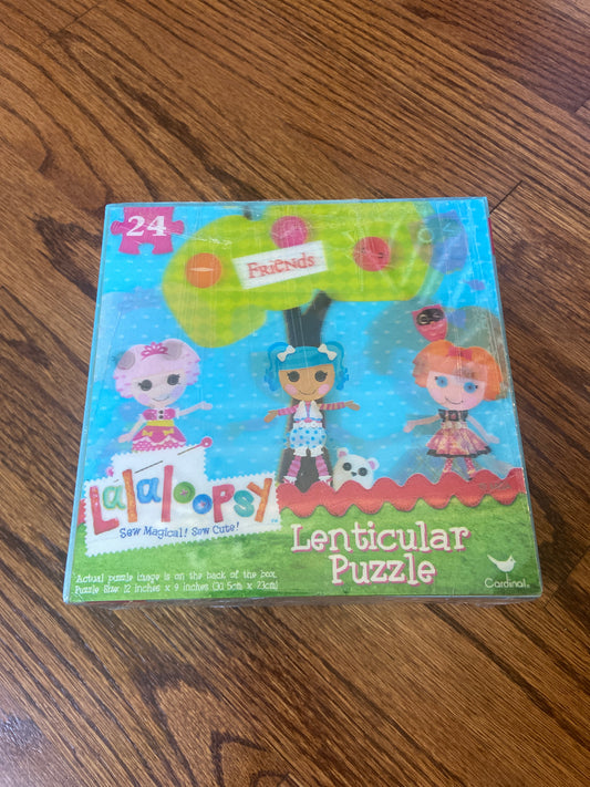 Lalaloopsy lenticular puzzle - complete 24 pc