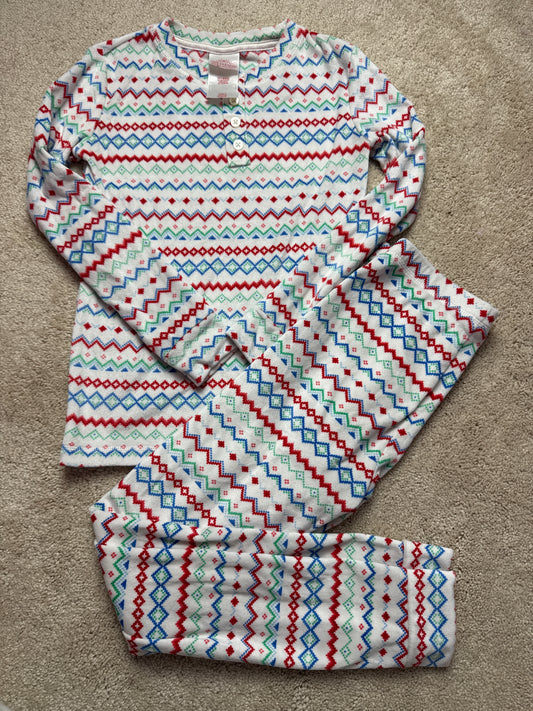Wondershop fleece pjs - so soft!!  Worn once. - size Youth - 10 (L)