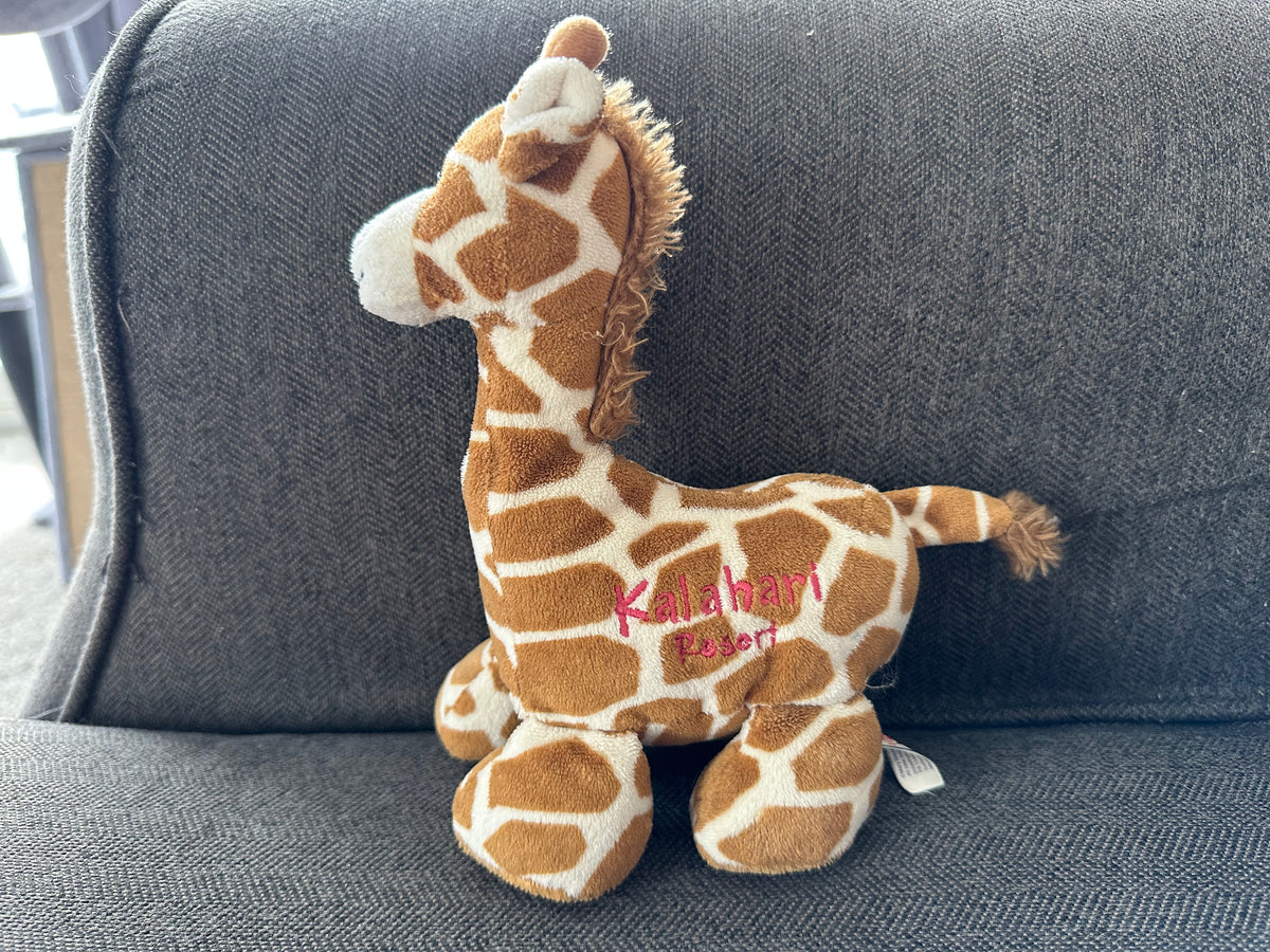 Giraffe kalahari resort About 6inch tall