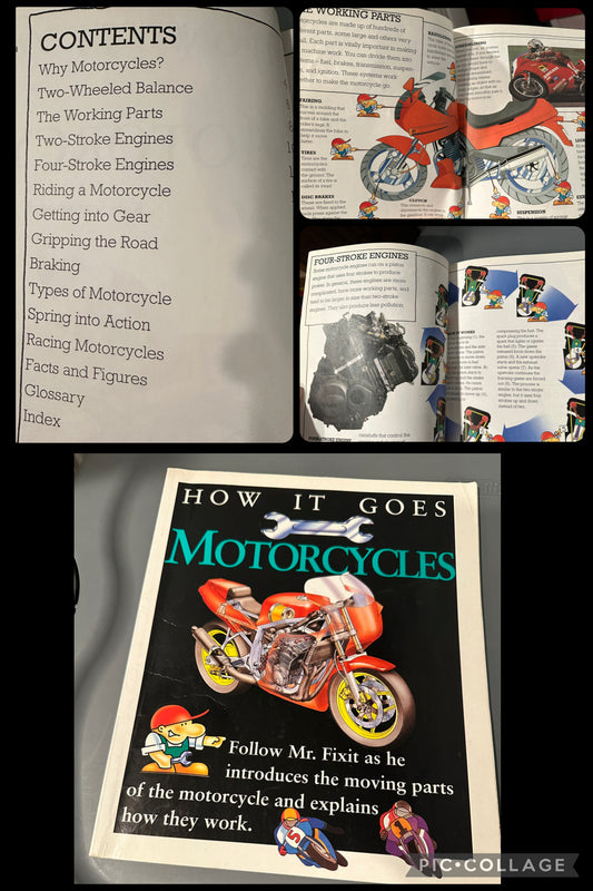 Motorcycles how it goes Very informational 32 pa