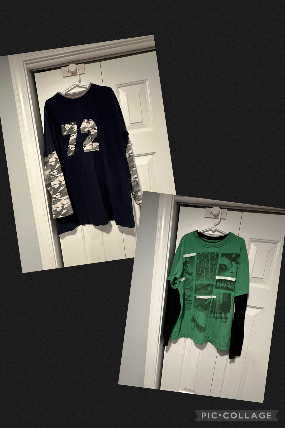 2 LS play condition 10/12 thicker cotton - size Youth - 10 (L)