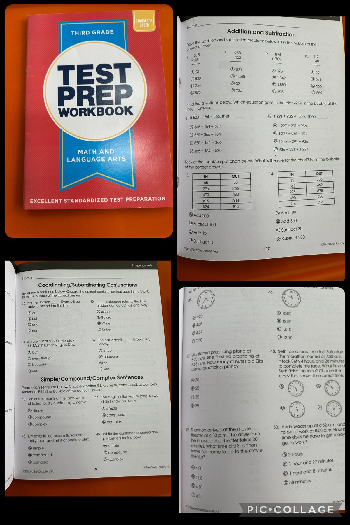 New test prep grade 3