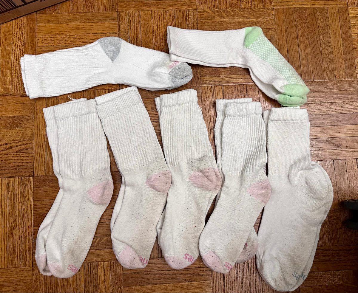 8/10 girls play socks - size Youth - 8 (M)