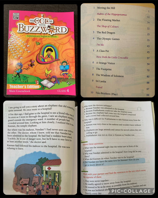 Buzzword workbook 125pg 6 pages have been used