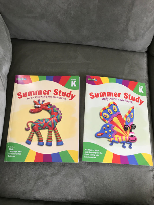 Summer study 93 pg each Org. 5.95 each ( NEW)